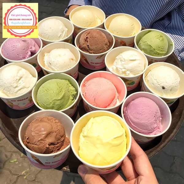 Kem hộp cao cấp 3 lít vị Phomai - Hộp - Ảnh 3