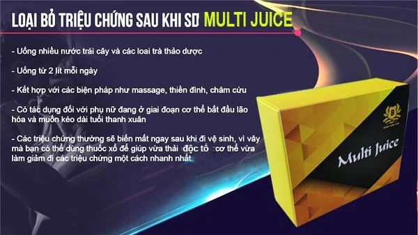 Multi Juice - Tế bào gốc, đẩy lùi mọi bệnh tật, giải pháp cho sức khỏe, sinh lý nam nữ - Hộp - Ảnh 5